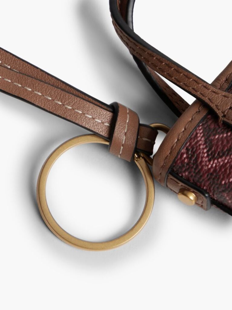 Red TH Monoplay Tote Bag Charm  Women