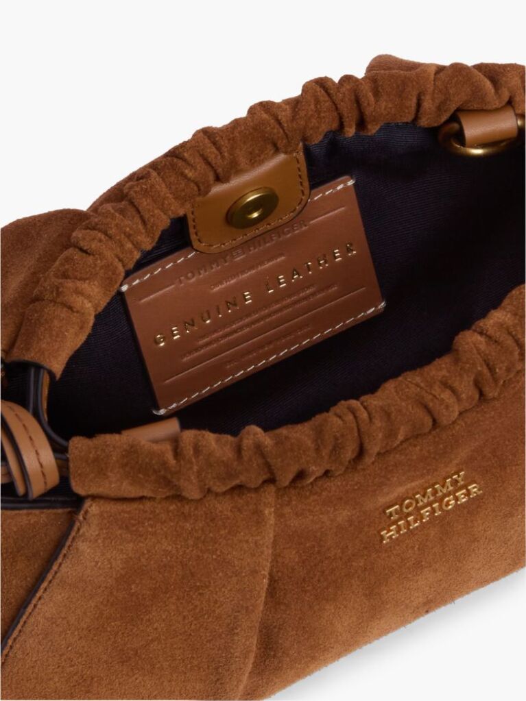 Brown Soft Suede Crossbody Bag  Women