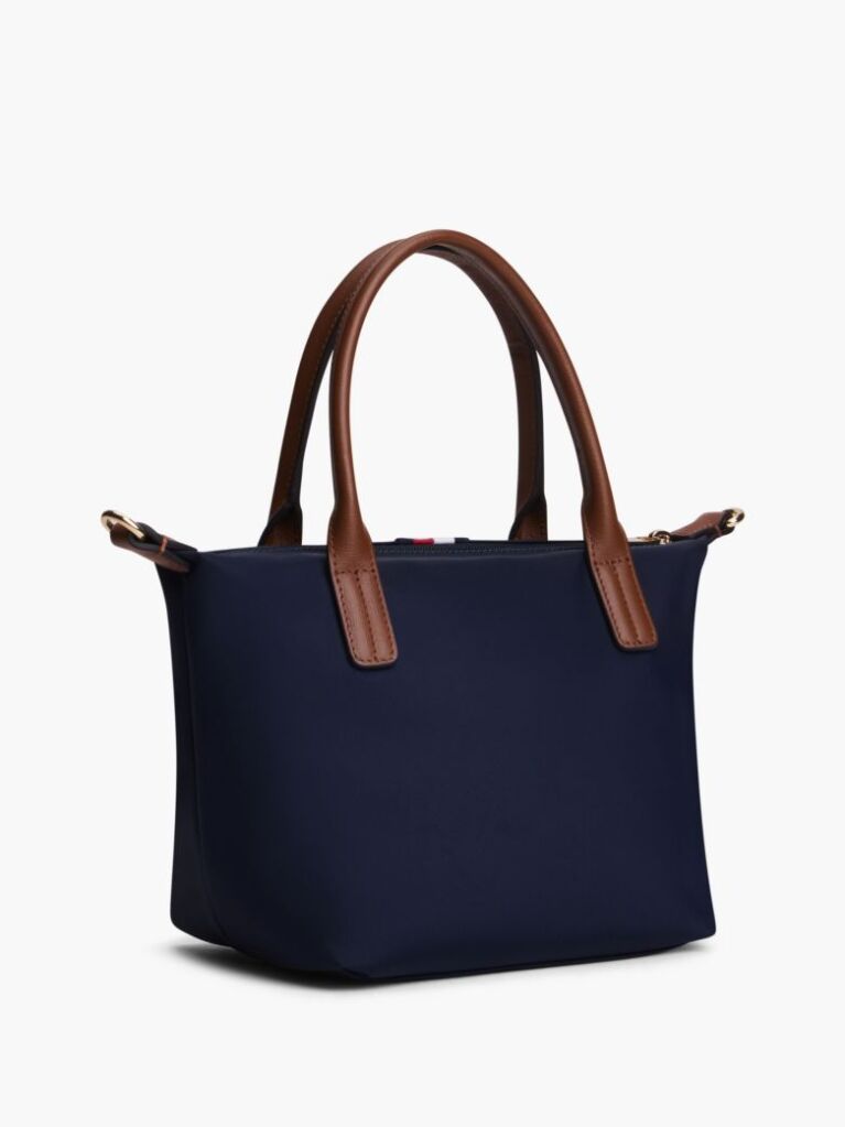 Blue Popette Global Stripe Crossbody Tote Bag  Women