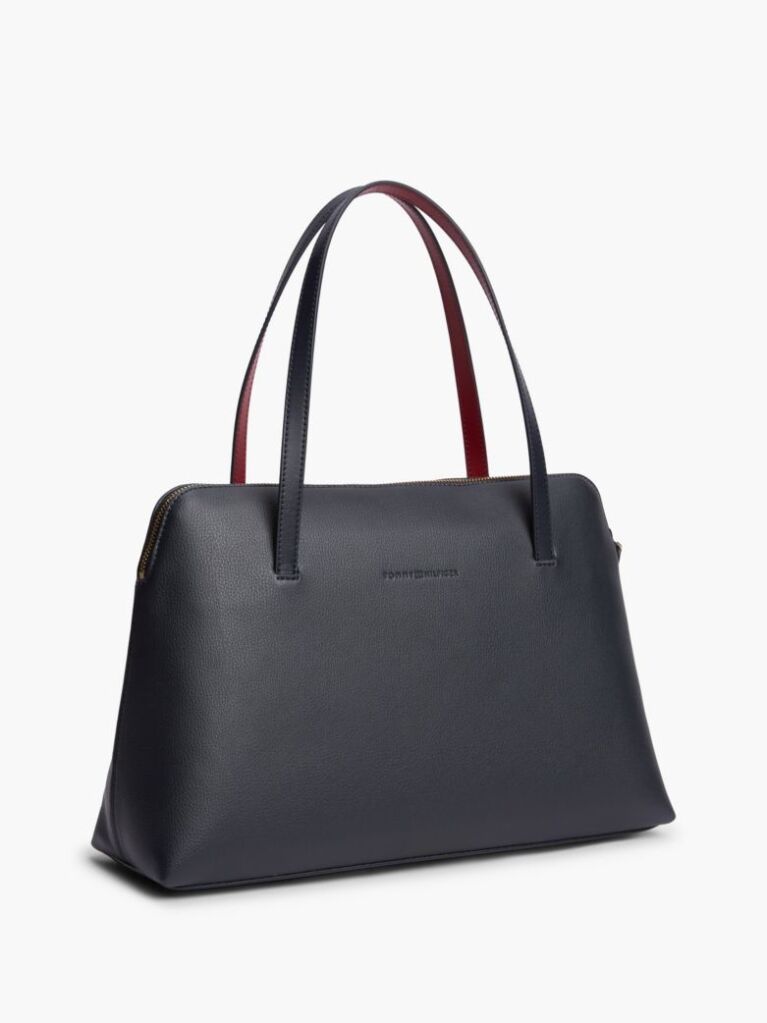 Blue Buckle Strap Tote Bag  Women