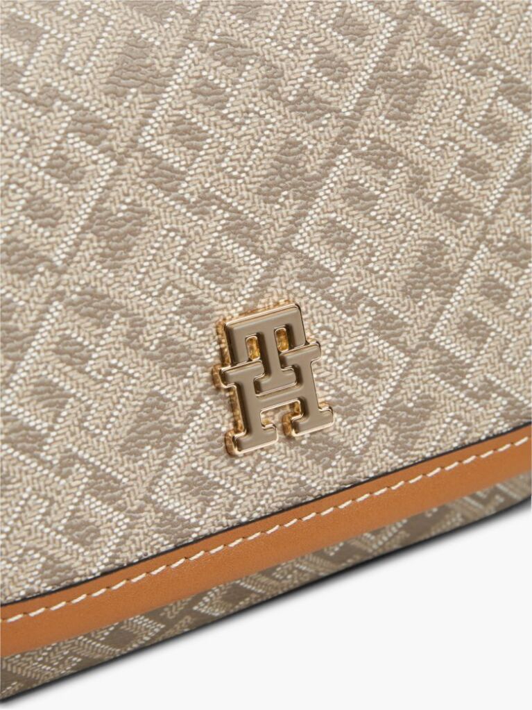 Beige TH Monoplay Crossbody Saddle bag  Women