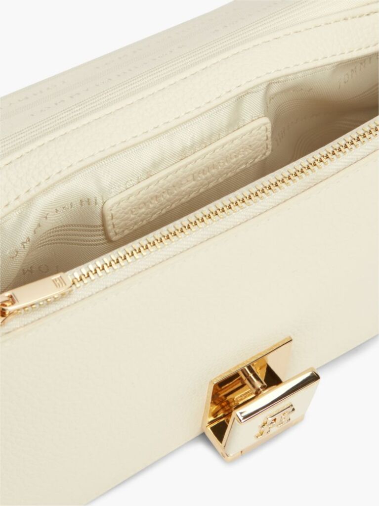 Beige TH Monogram Chain Crossbody Bag  Women