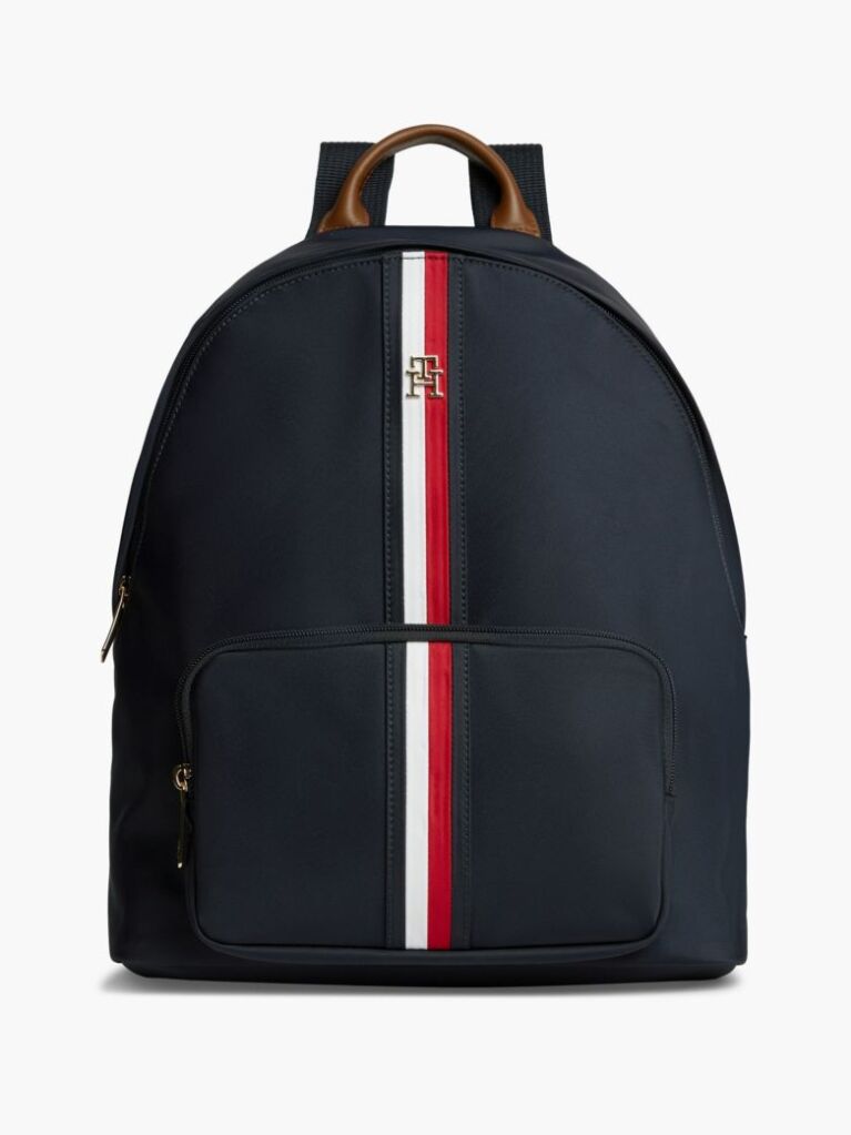 Blue Popette Global Stripe Dome Backpack  Women