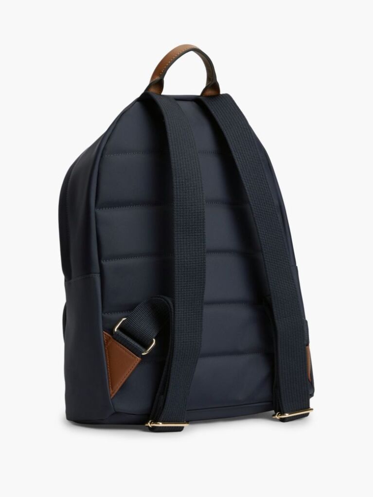 Blue Popette Global Stripe Dome Backpack  Women