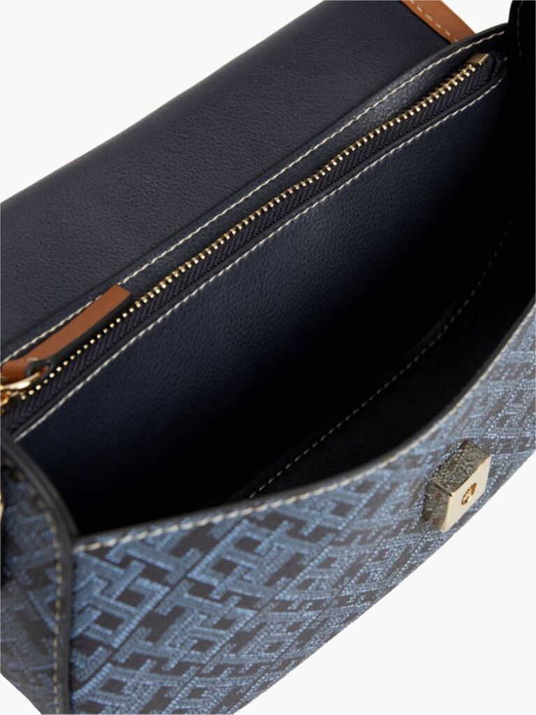 Blue TH Monoplay Global Stripe Saddle Bag  Women