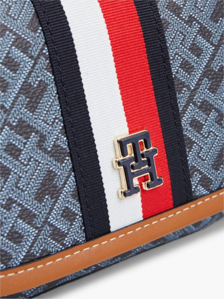 Blue TH Monoplay Global Stripe Saddle Bag  Women