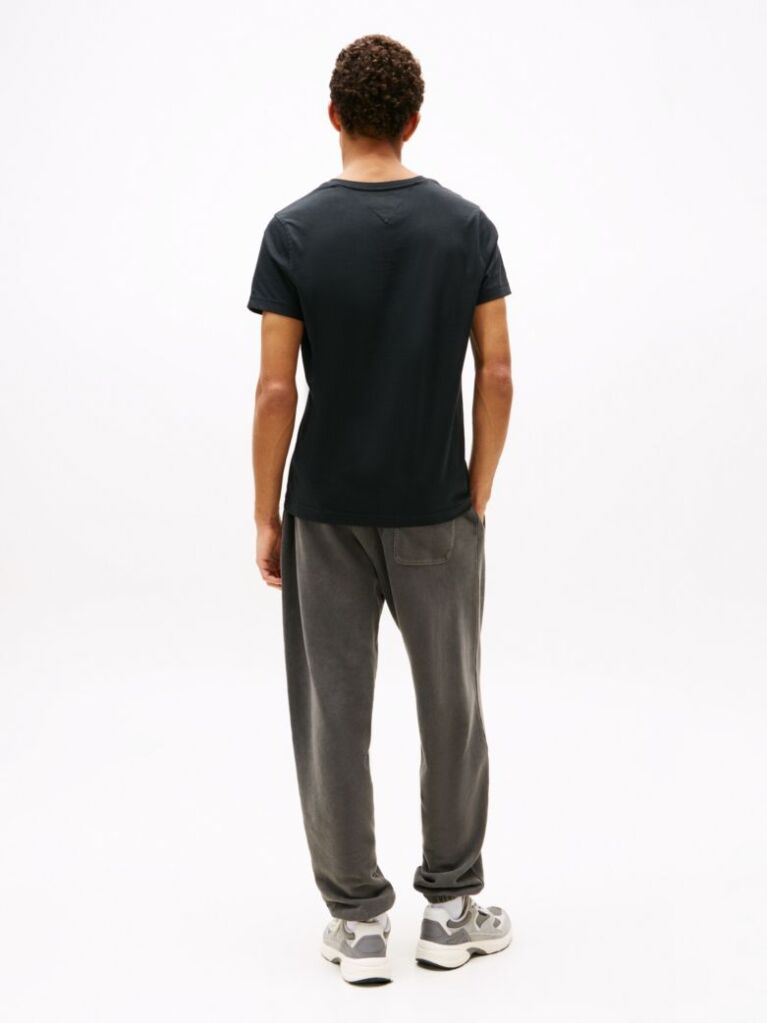 Black V-NECK T-SHIRT  Men