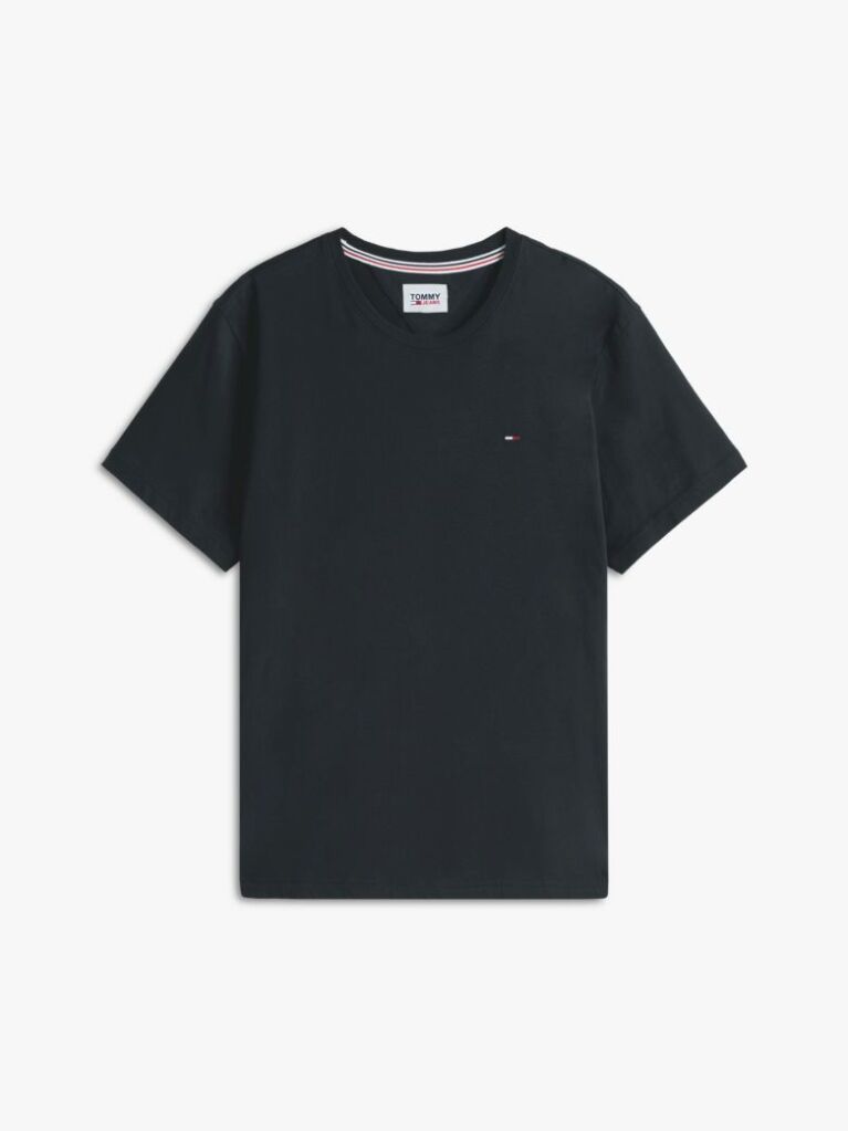 Black Regular Fit Crew T-Shirt  Men