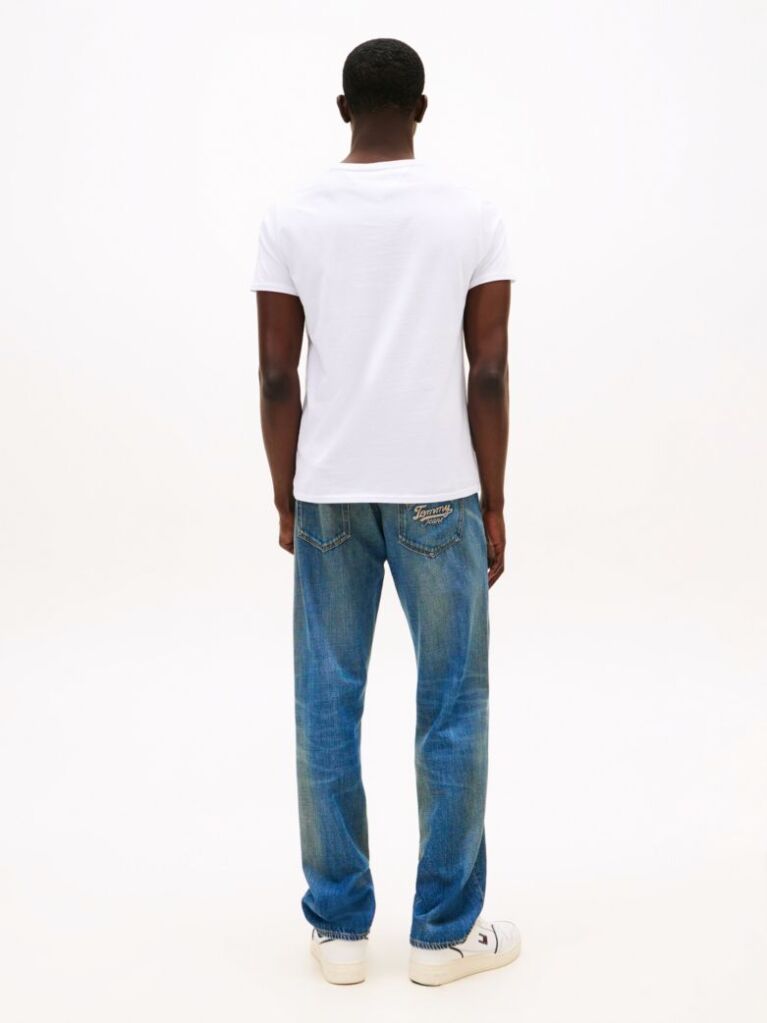 White Regular Fit Crew T-Shirt  Men