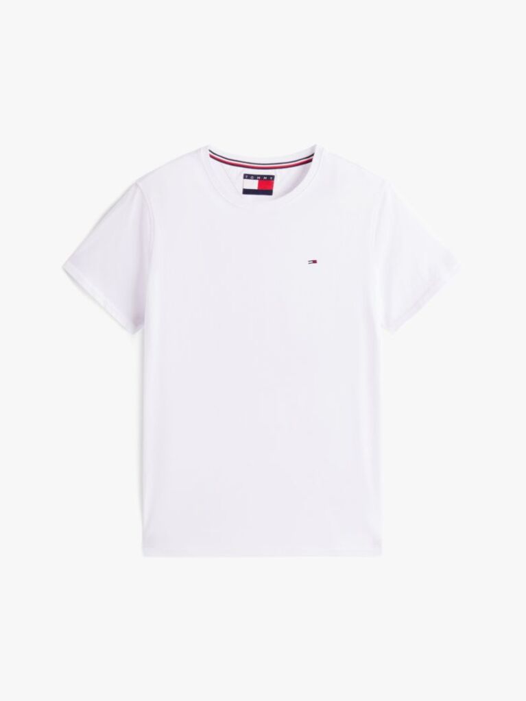 White Regular Fit Crew T-Shirt  Men