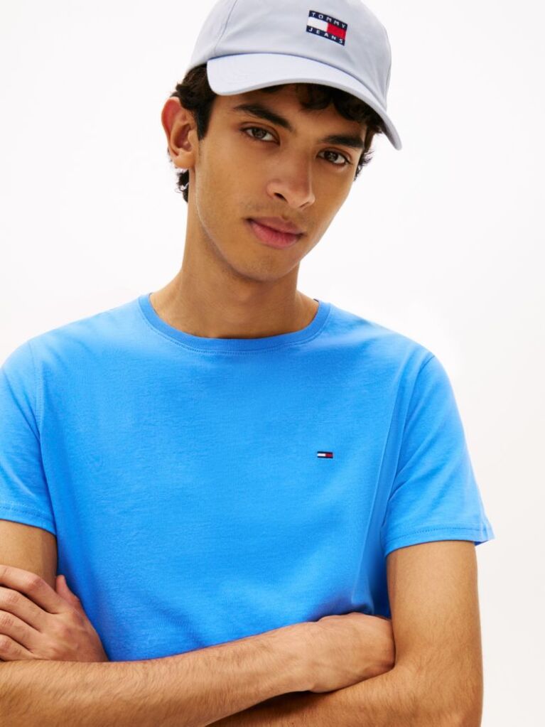 Blue Regular Fit Crew T-Shirt  Men