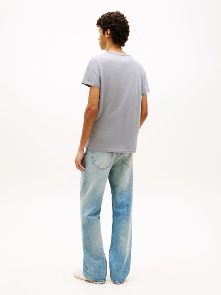 Grey Regular Fit Crew T-Shirt  Men