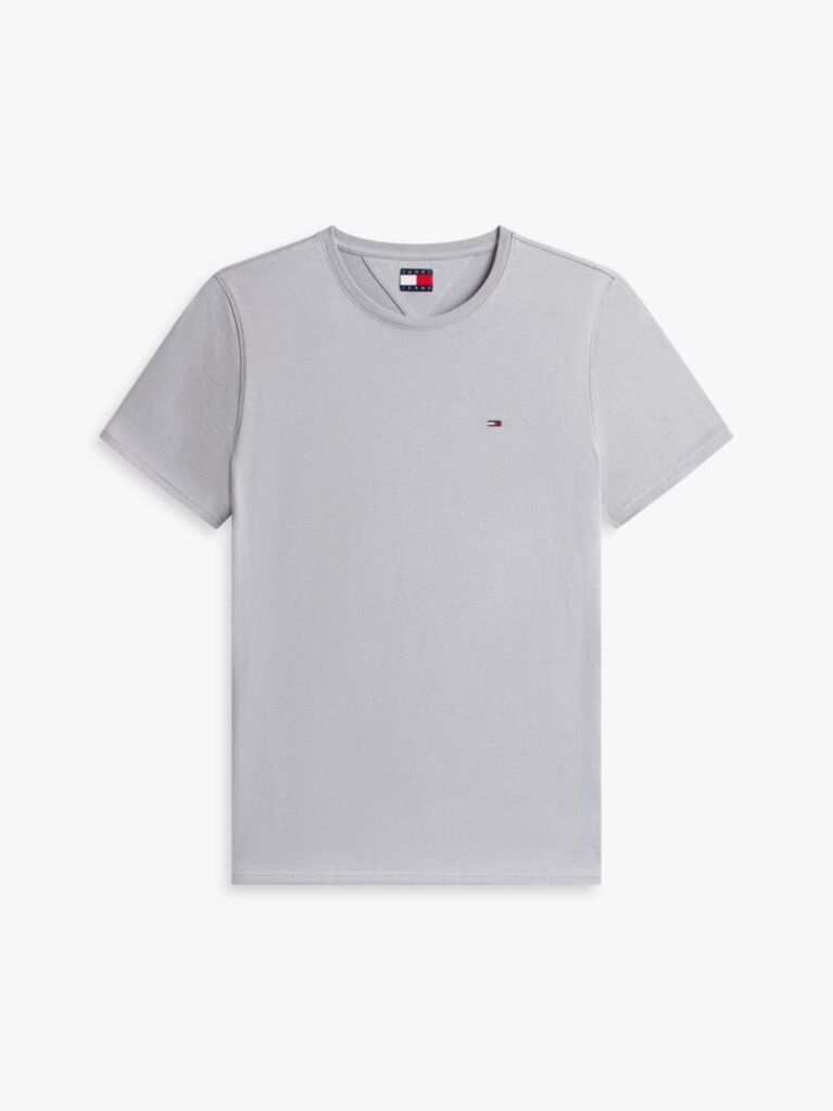 Grey Regular Fit Crew T-Shirt  Men