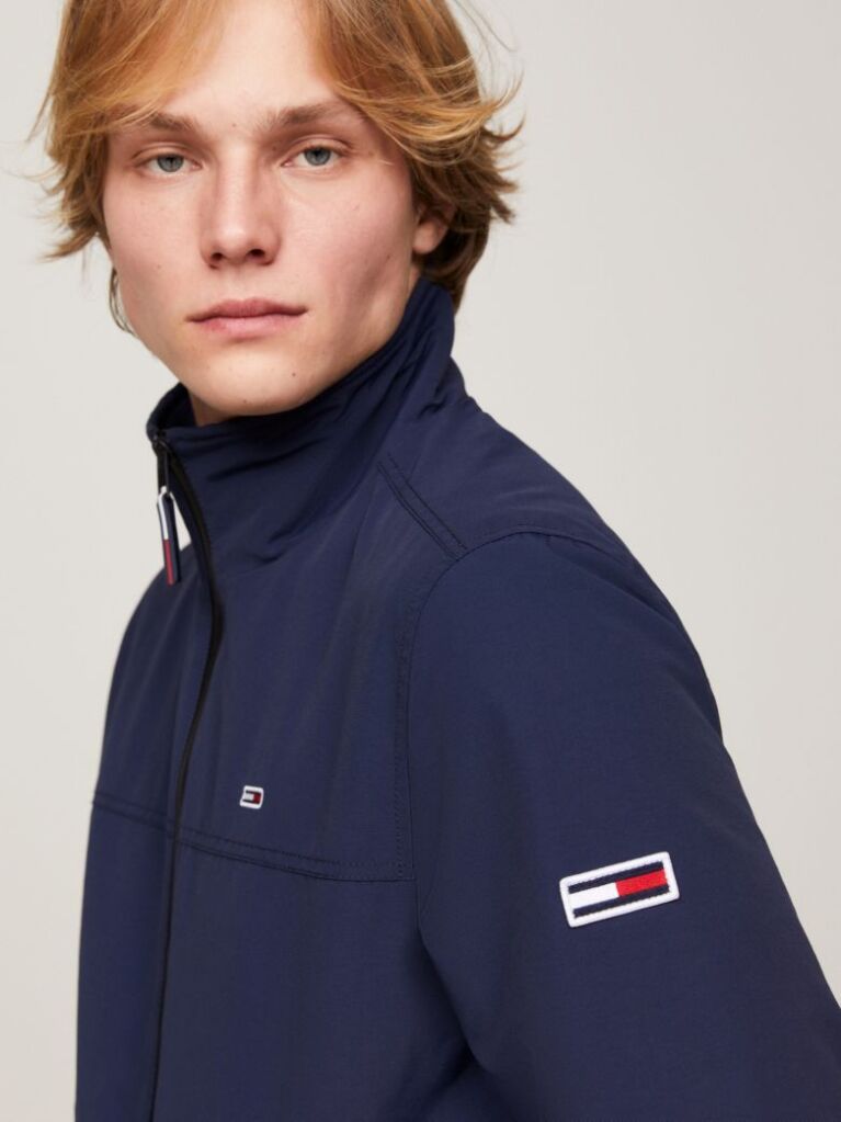 Blue Essential Bomber Jacket  Men