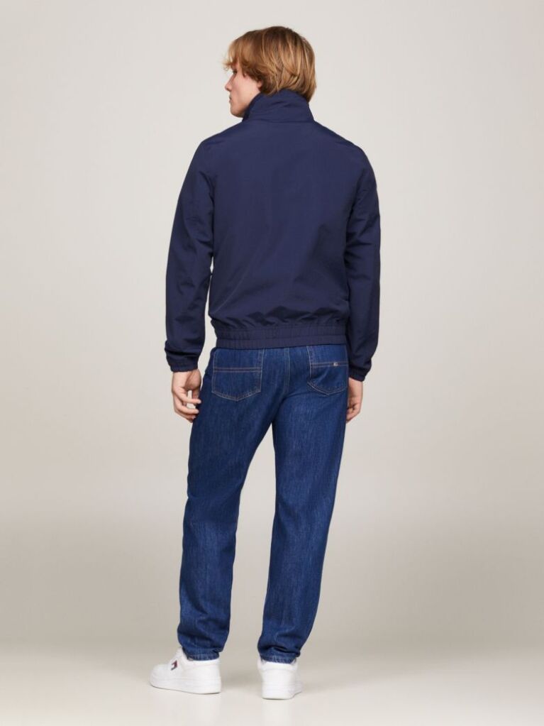 Blue Essential Bomber Jacket  Men