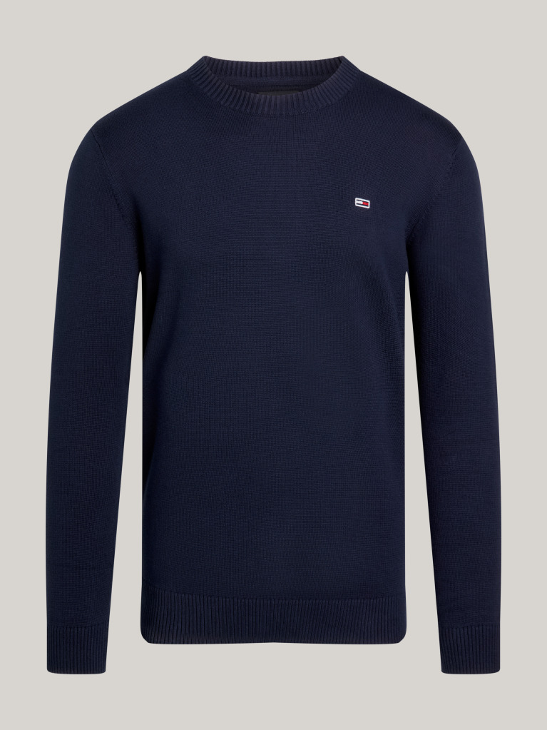 Blue Crew Neck Jumper  Men