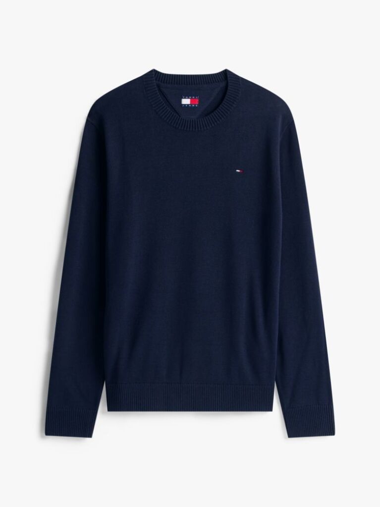 Blue Crew Neck Jumper  Men