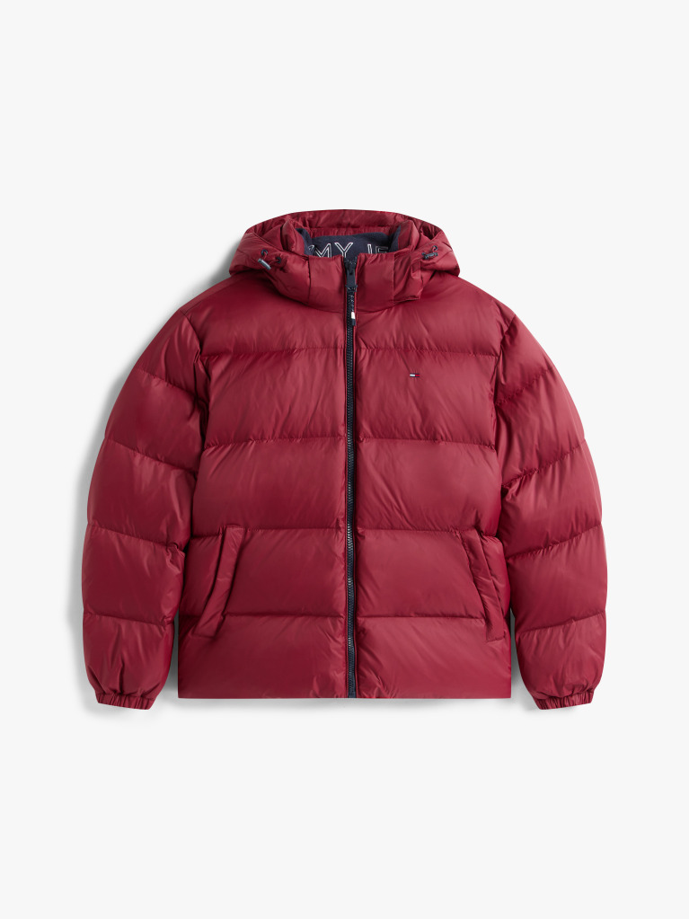 Red Water Repellent Down Jacket  Men