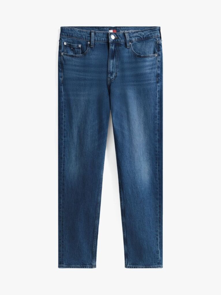 Blue Isaac Relaxed Tapered Jeans  Men