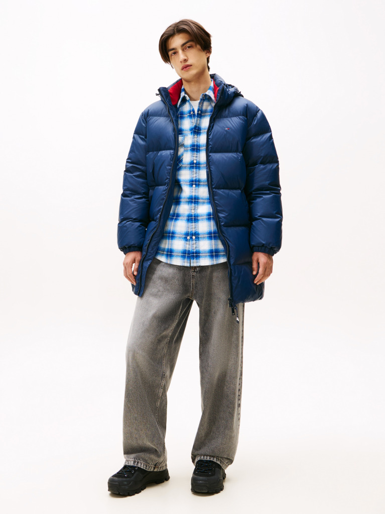 Blue Water Rellepent Hooded Relaxed Down Parka  Men