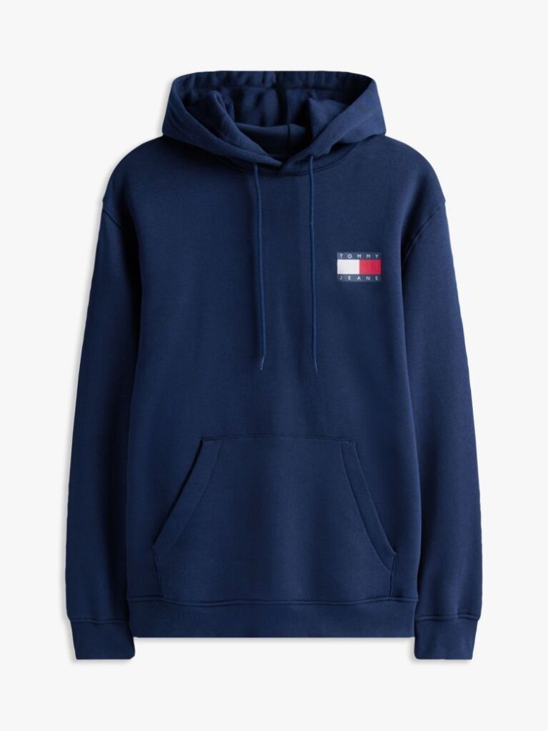 Μπλε Hoody Με Λογότυπο  Άνδρες