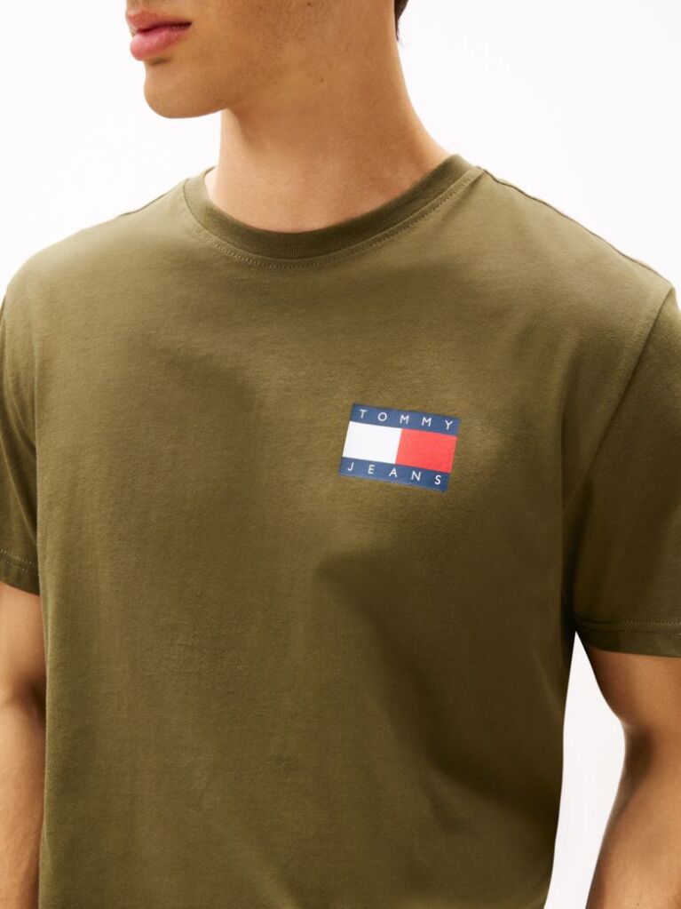 Πράσινο T-Shirt Σε Slim Γραμμή Με Λογότυπο  Άνδρες