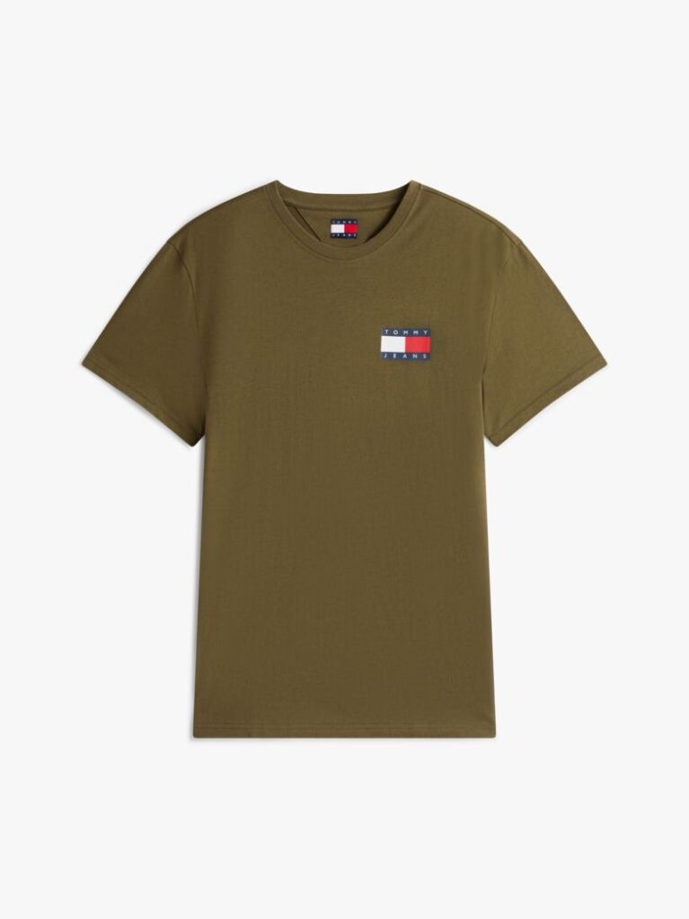 Πράσινο T-Shirt Σε Slim Γραμμή Με Λογότυπο  Άνδρες