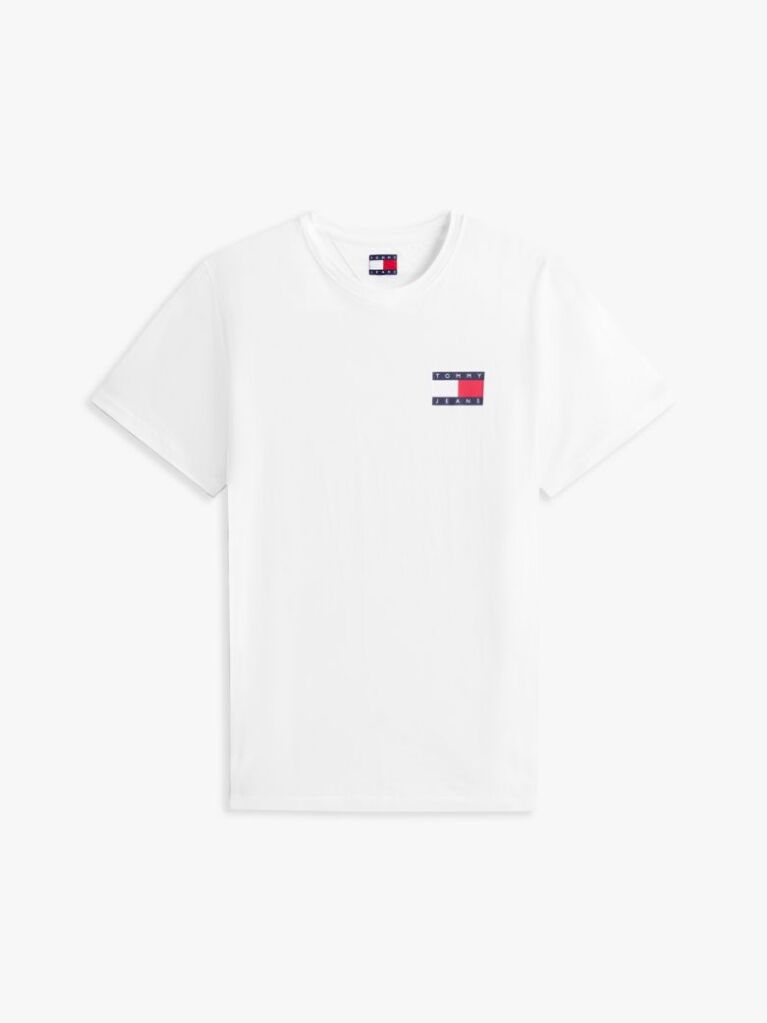 White Logo Slim T-Shirt  Men