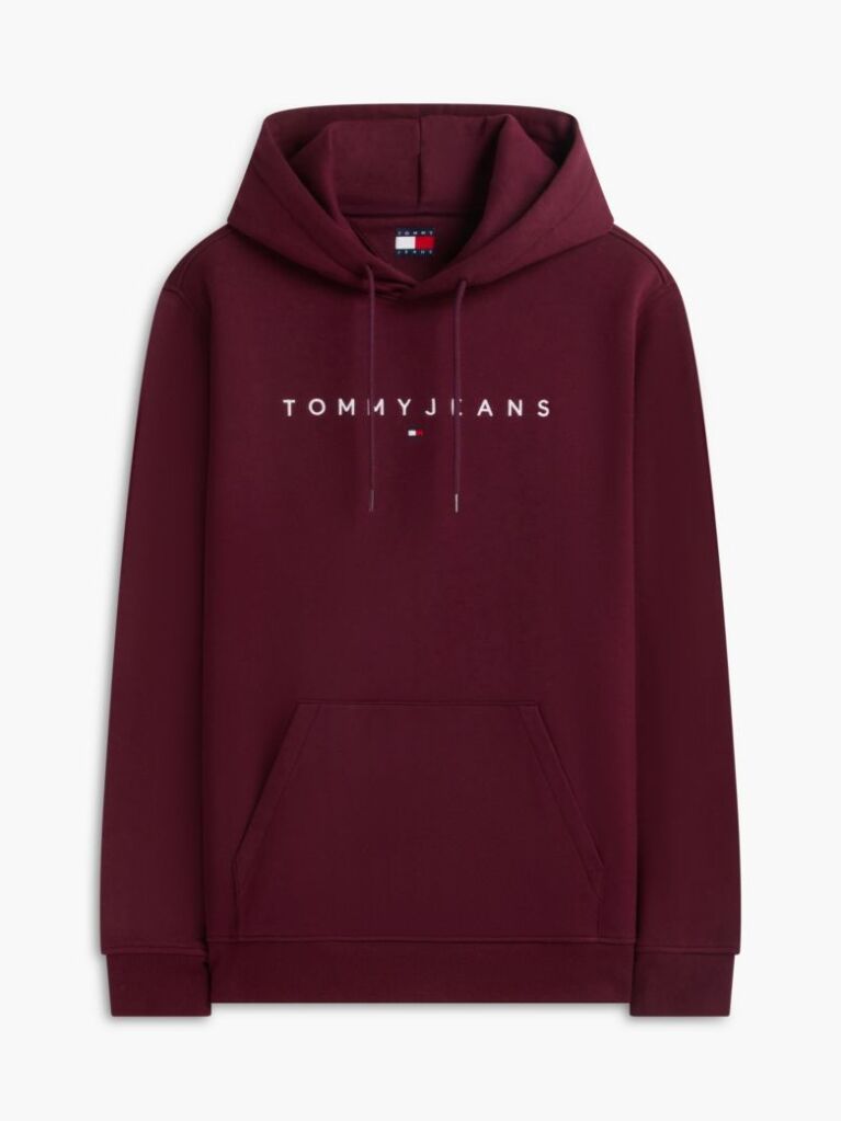 Purple Regular Logo Hoody  Men