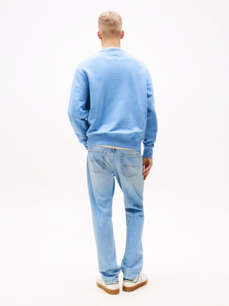 Blue Paisley Logo Relaxed Sweatshirt  Men
