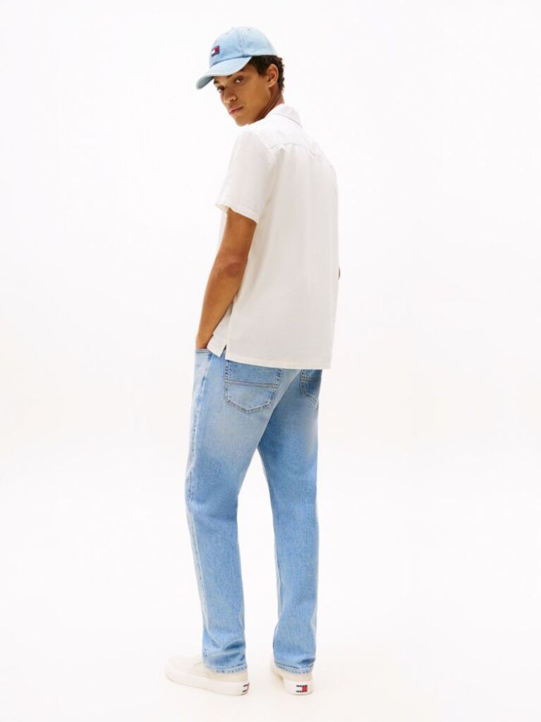 Beige Regular Fit Linen Blend Shirt  Men