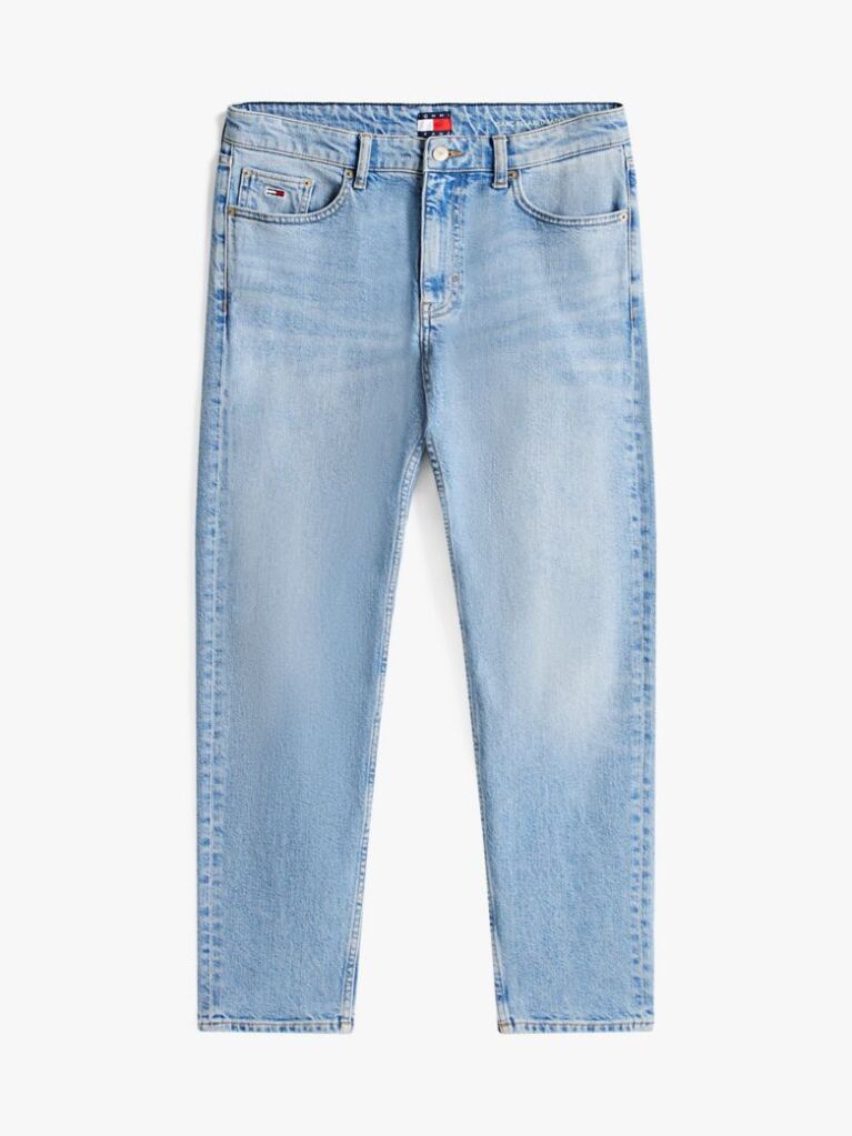 Denim Isaac Whiskered Relaxed Tapered Jeans  Men