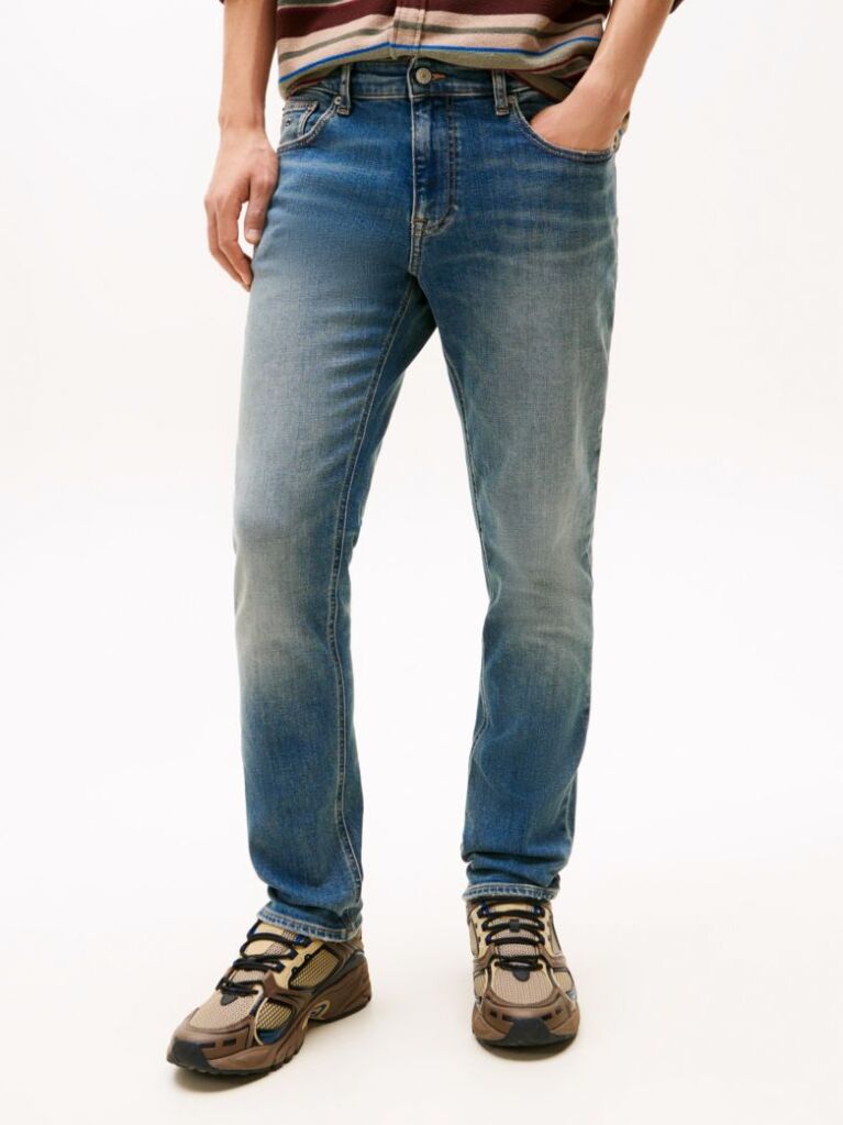 Denim Scanton Whiskered Slim Jeans  Men