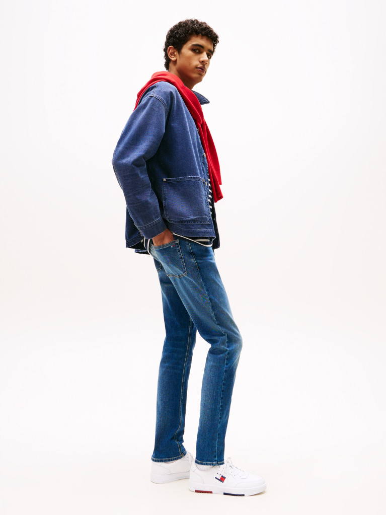 Denim Scanton Whiskered Slim Jeans  Men