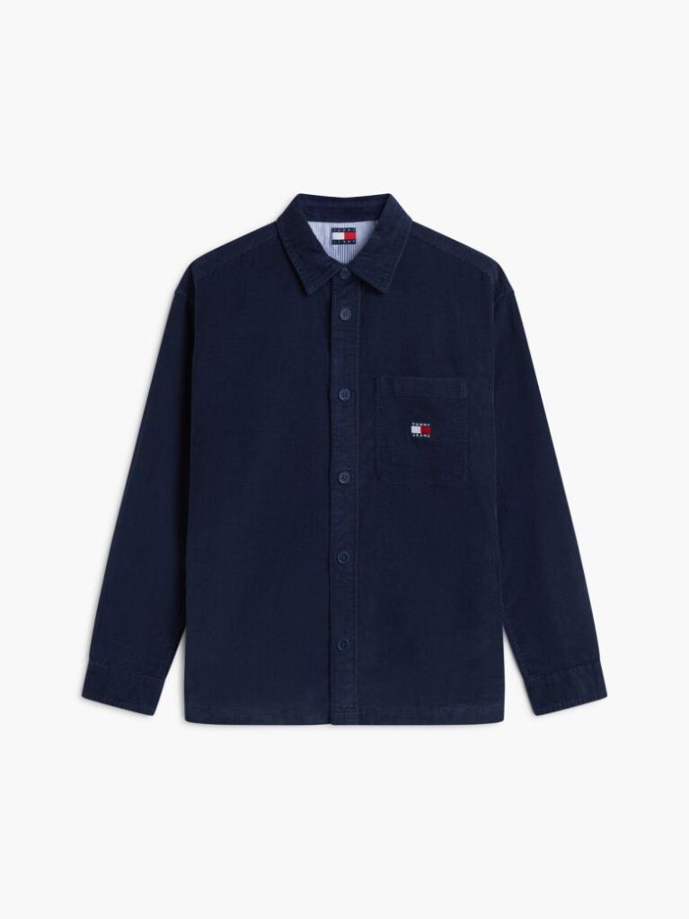 Μπλε Φαρδύ Overshirt  Άνδρες