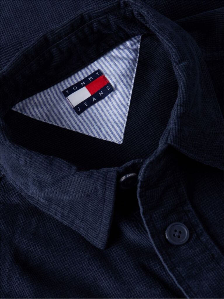 Μπλε Φαρδύ Overshirt  Άνδρες