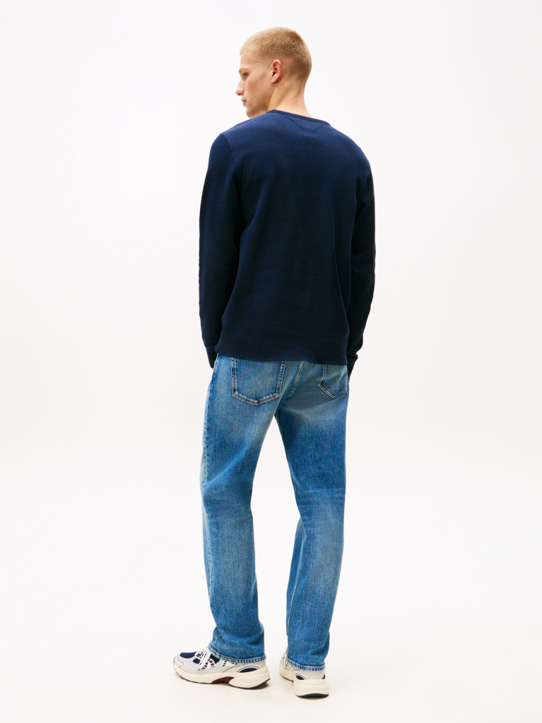 Μπλε Slim T-Shirt  Άνδρες