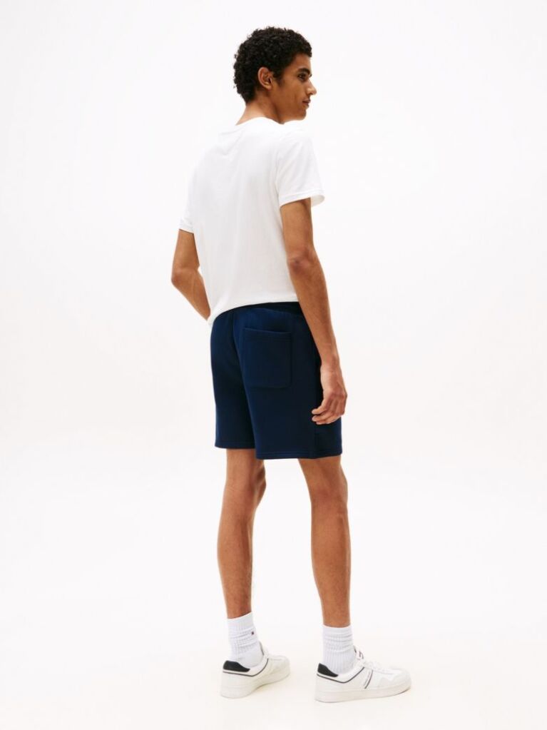 Blue Flag Patch Regular Bermuda Shorts  Men