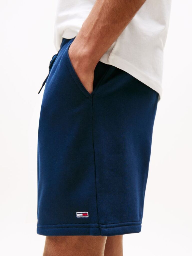 Blue Flag Patch Regular Bermuda Shorts  Men