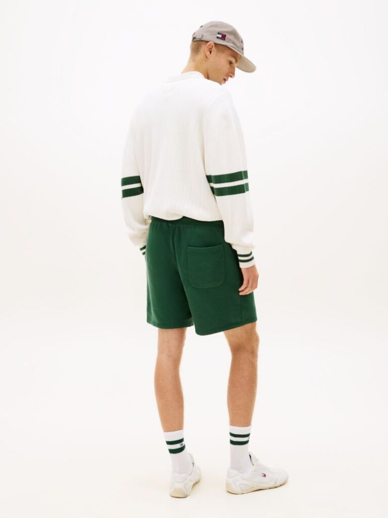 Green Flag Patch Regular Bermuda Shorts  Men