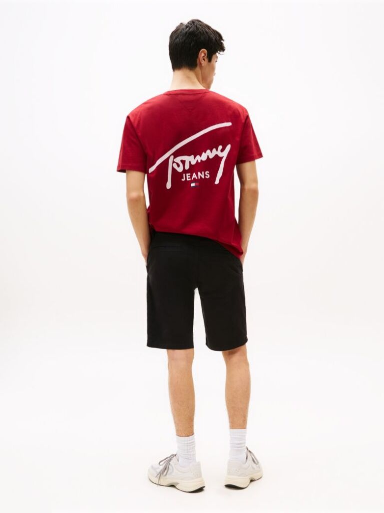 Black Scanton Slim Chino Bermuda Shorts  Men