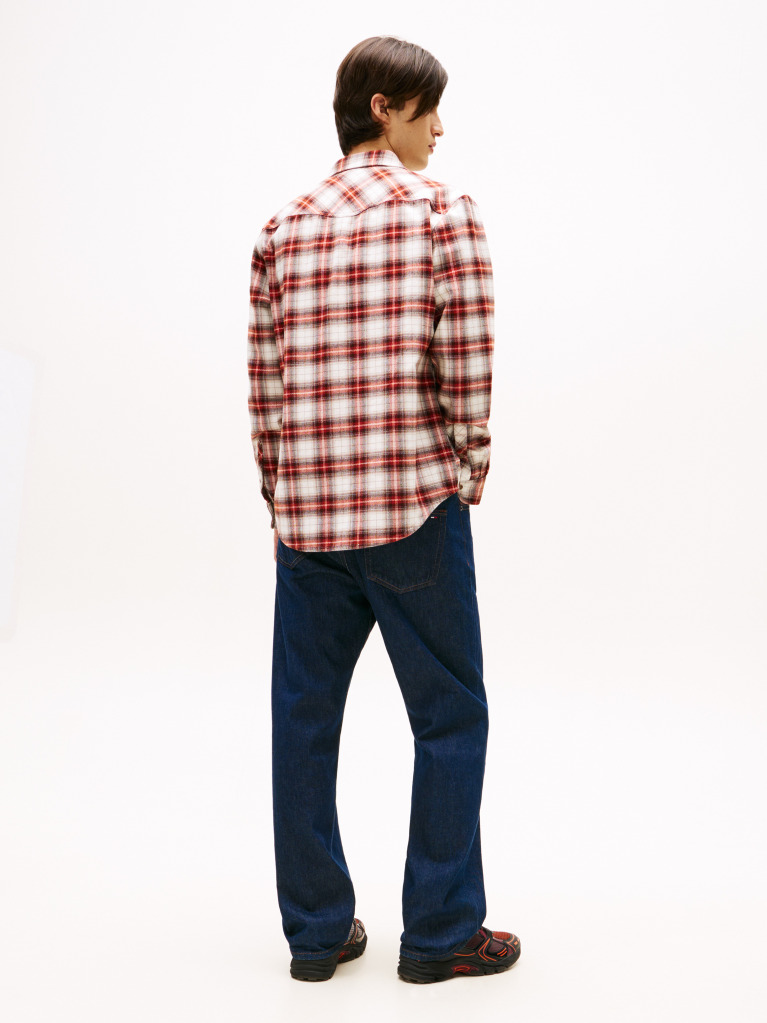 Multi Regular Fit Flannel Check Western Shirt  Men