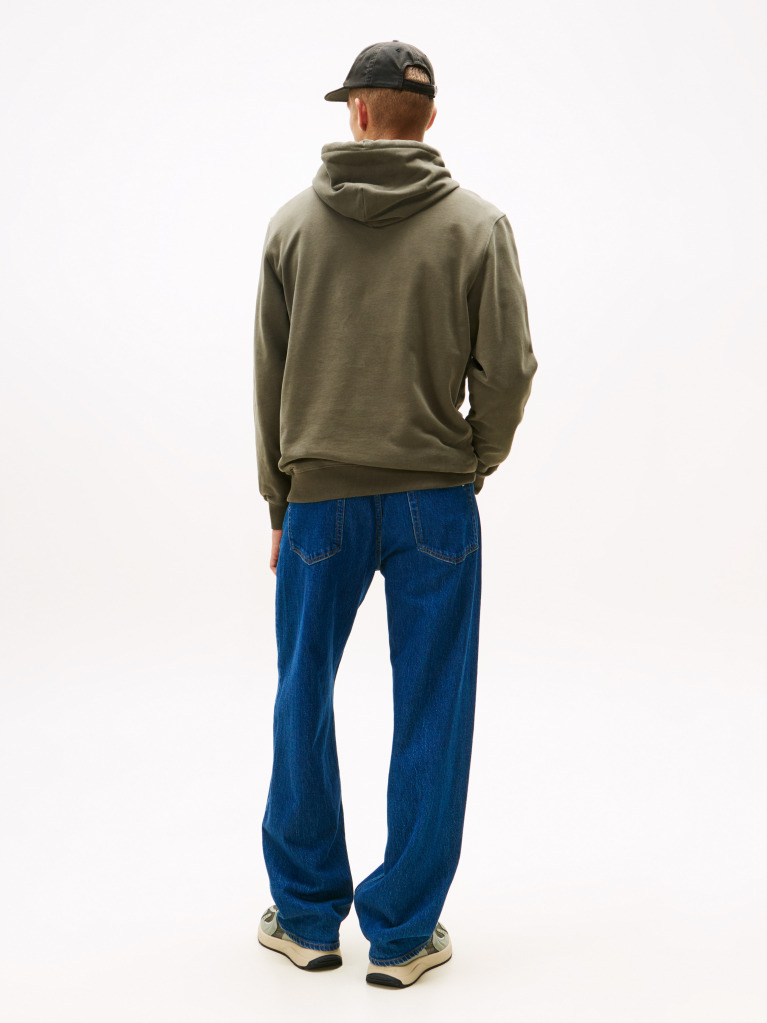 Green Logo Terry Hoody  Men
