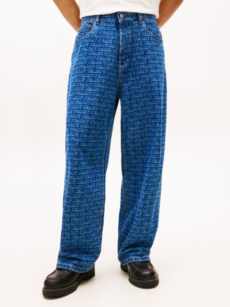 Denim Theo Άνετο Τζιν Με Spell-Out Λογότυπο  Άνδρες