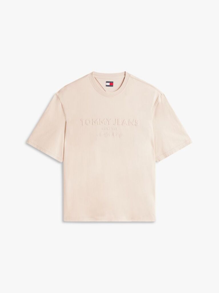 Beige 90s Classic Tonal Logo T-Shirt  Men