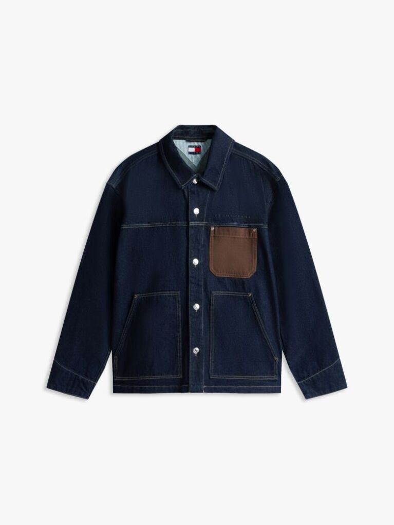 Denim Relaxed Denim Chore Jacket  Men