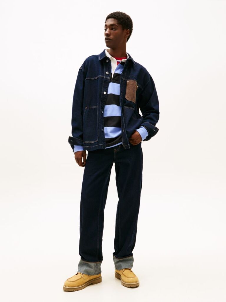 Denim Relaxed Denim Chore Jacket  Men