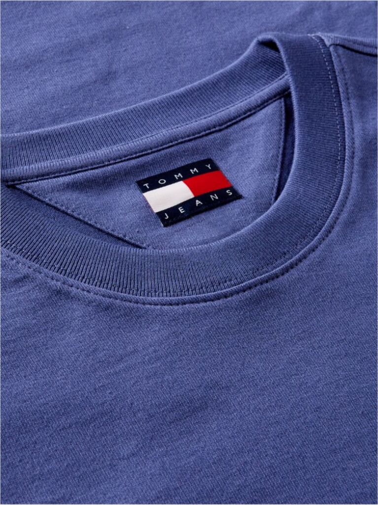 Blue Tommy Flag Relaxed T-Shirt  Men