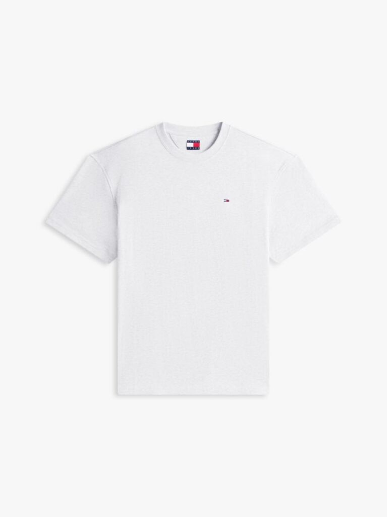 Grey Tommy Flag Relaxed T-Shirt  Men
