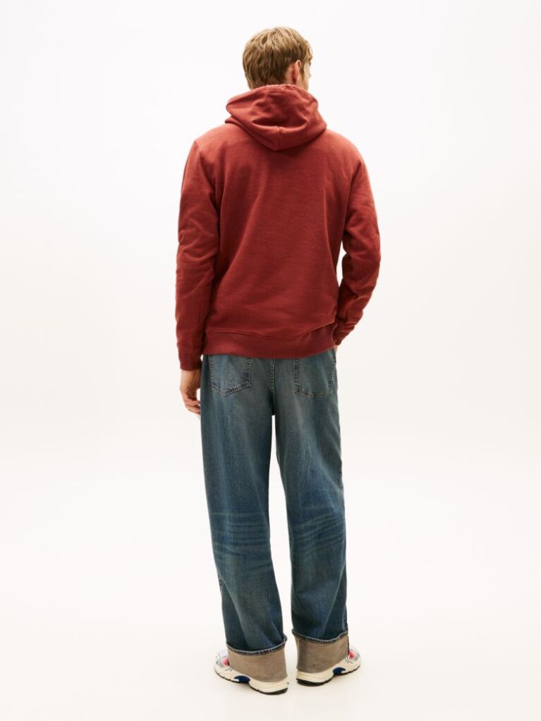 Κόκκινο Hoody Με Ετικέτα Tommy  Άνδρες